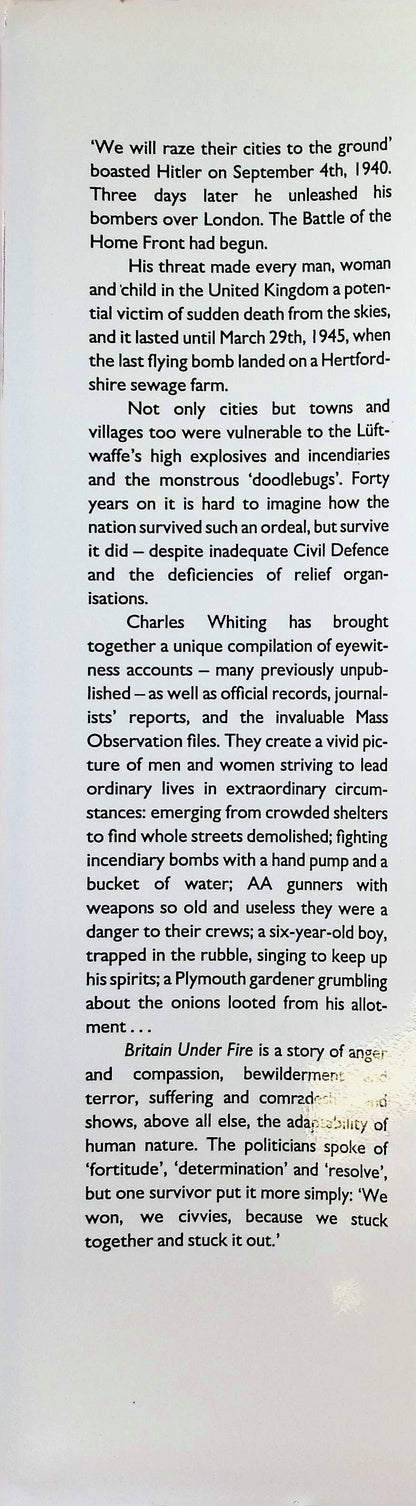 Britain Under Fire: 1986 hardback