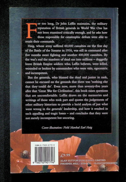 British Butchers and Bunglers of World War One by John Laffin: NEW 1996 Softcover Trade PB