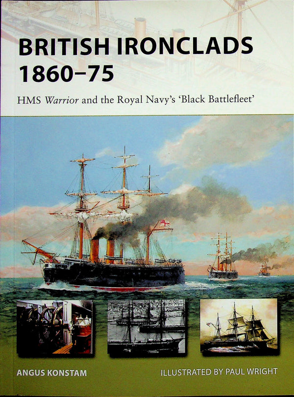 British Ironclads 1860–75 by A.Konstam: NEW Osprey New Vanguard