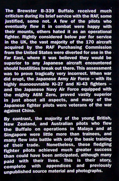 Buffaloes over Singapore by Brian Cull: NEW 2003 First Edition Hardback