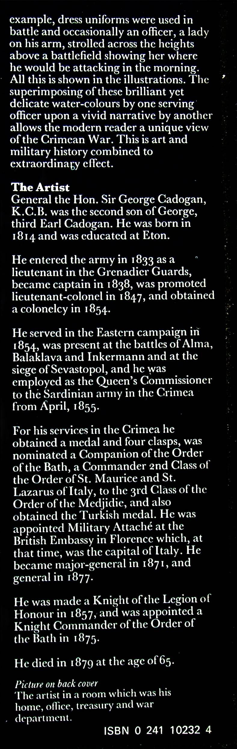 Cadogan's Crimea: J. Gouch Calthorpe 1979 Hardback Good