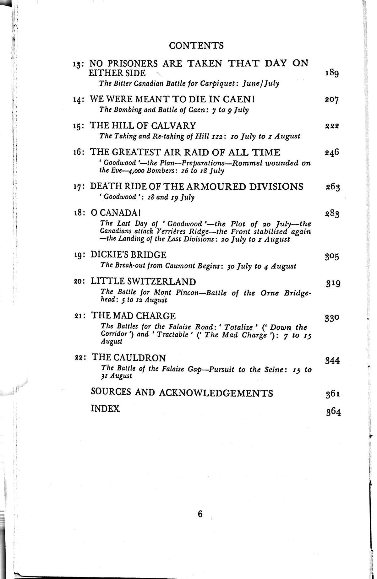 Caen: A McKee 1964 1st edition hardback