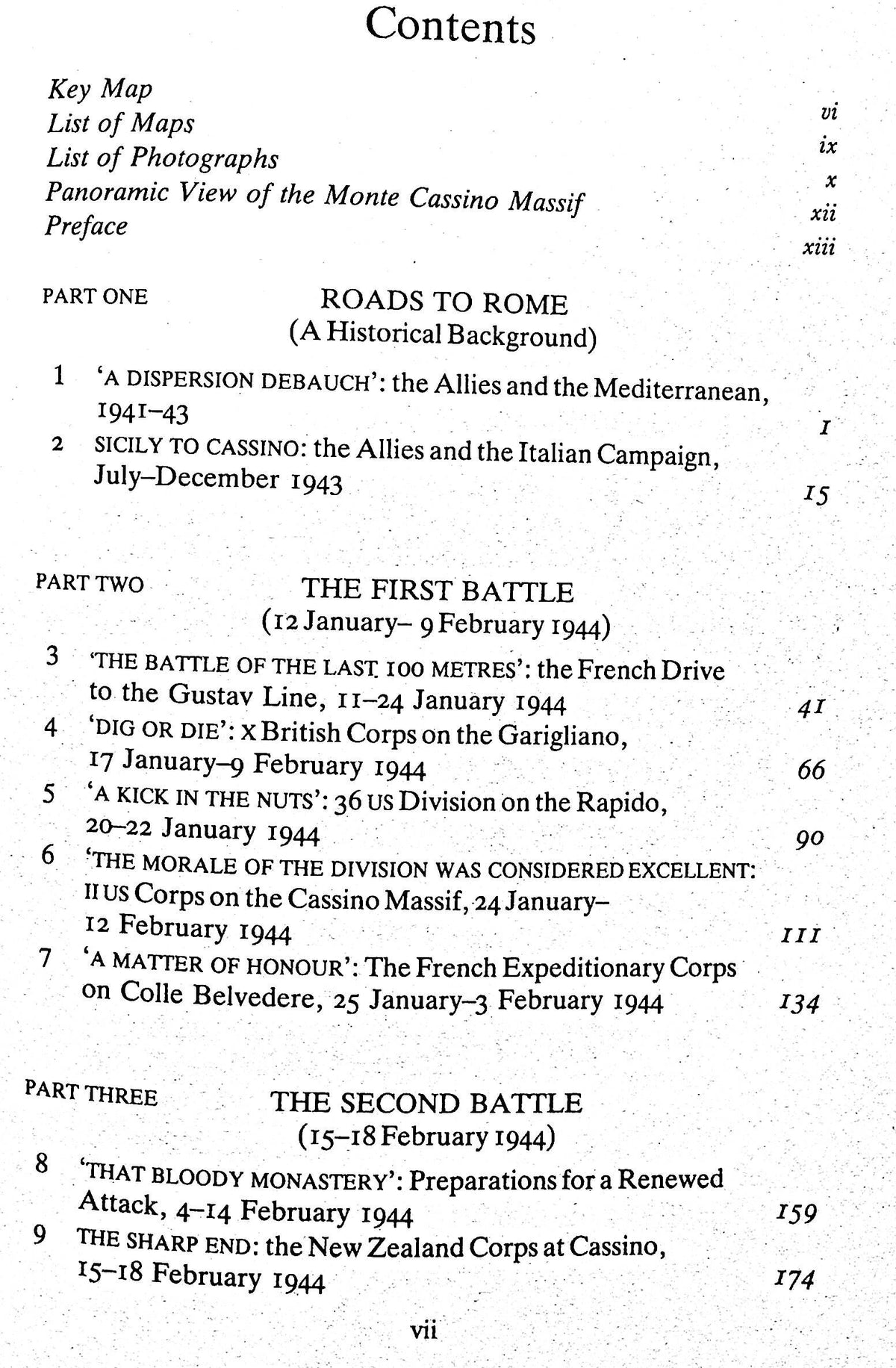 Cassino; The Hollow Victory by John Ellis: 1984 First Edition Hardback