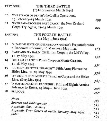 Cassino; The Hollow Victory by John Ellis: 1984 First Edition Hardback