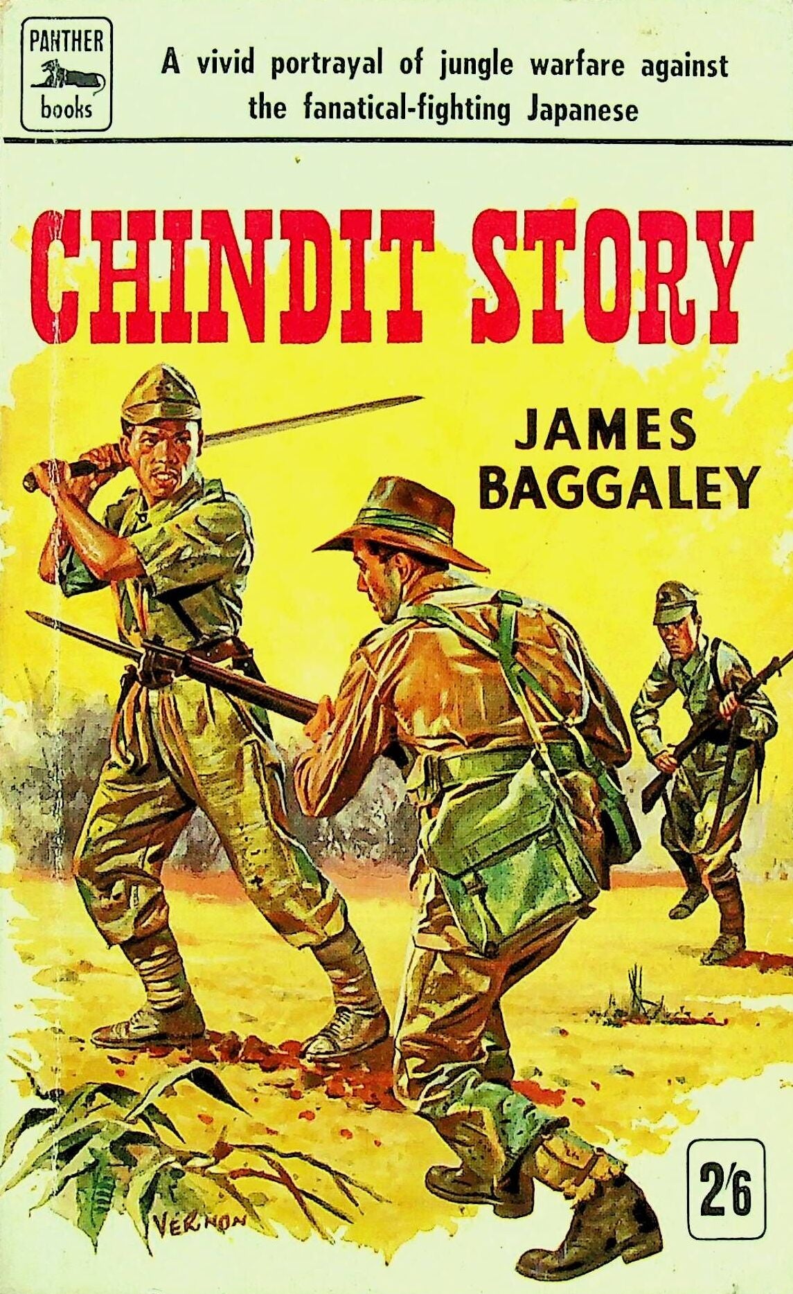 Chindit Story by James Baggaley: 1958 Panther Paperback in Excellent Condition