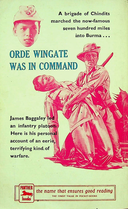 Chindit Story by James Baggaley: 1958 Panther Paperback in Excellent Condition