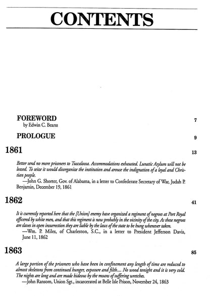 Civil War Prisons & Escapes, A Day-by-Day Chronicle by Robert E.Denney