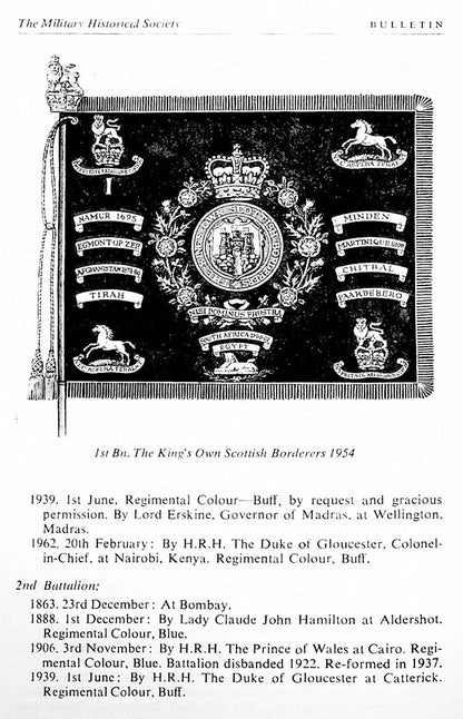 Colours of the Regular Army Infantry of the Line 1881-1958: Special Issue #1 MHS
