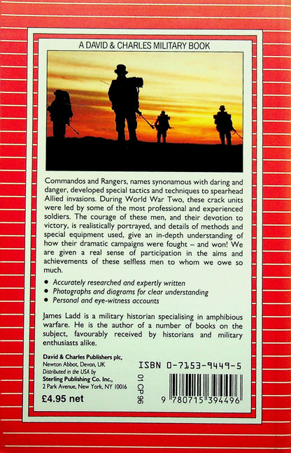 Commandos and Rangers of World War II by James Ladd: NEW 1989 1st UK Paperback Edition