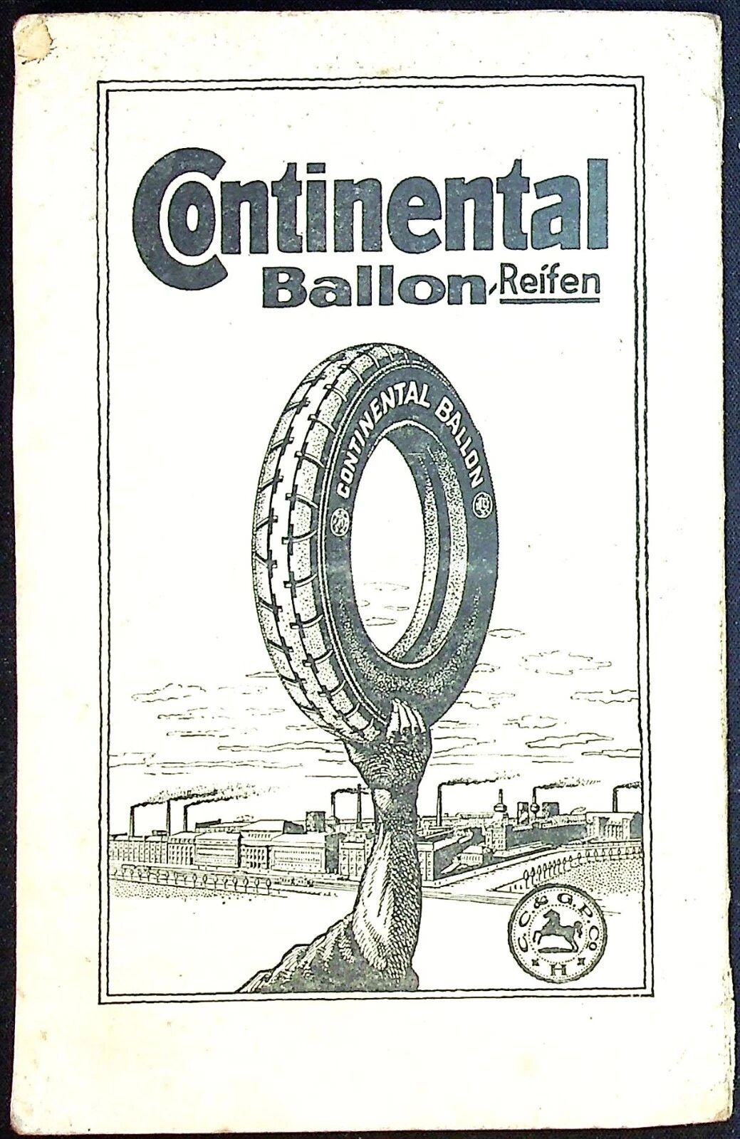Continental Road Map Tour Atlas 1930s Selection: 9 Pre-War German City Regions