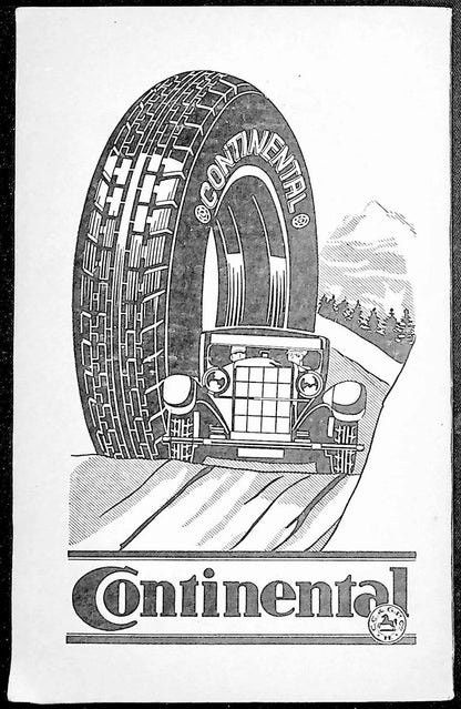Continental Road Map Tour Atlas 1930s Selection: 9 Pre-War German City Regions