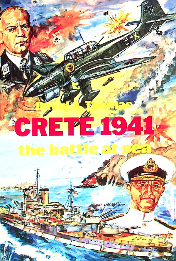 Crete 1941, The Battle At Sea by David Thomas: 1980 1st Paperback Edition NEW