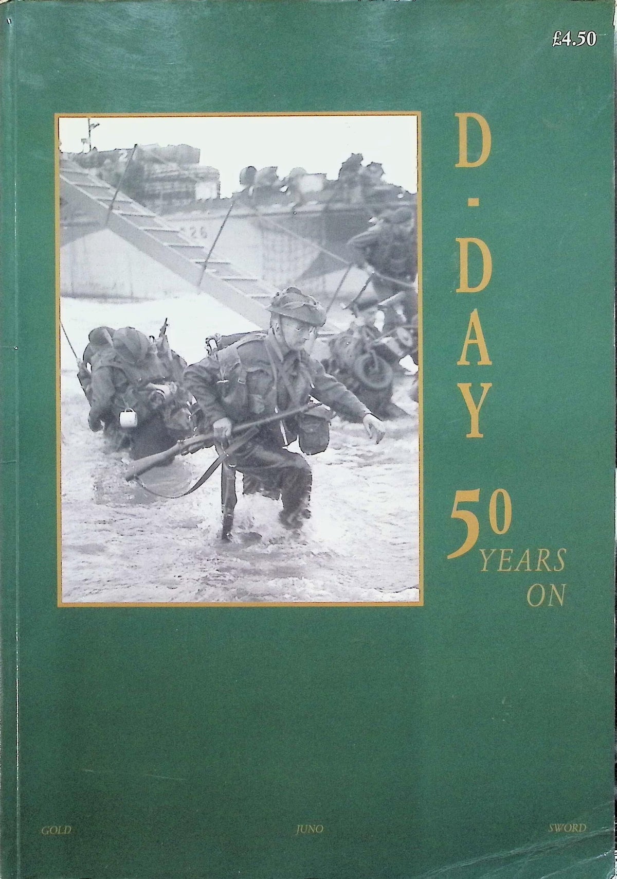 D-Day 50 Years On by M.Dewar & J.Thompson: 1994 1st Ed Trade Paperback/ Overlord, Normandy