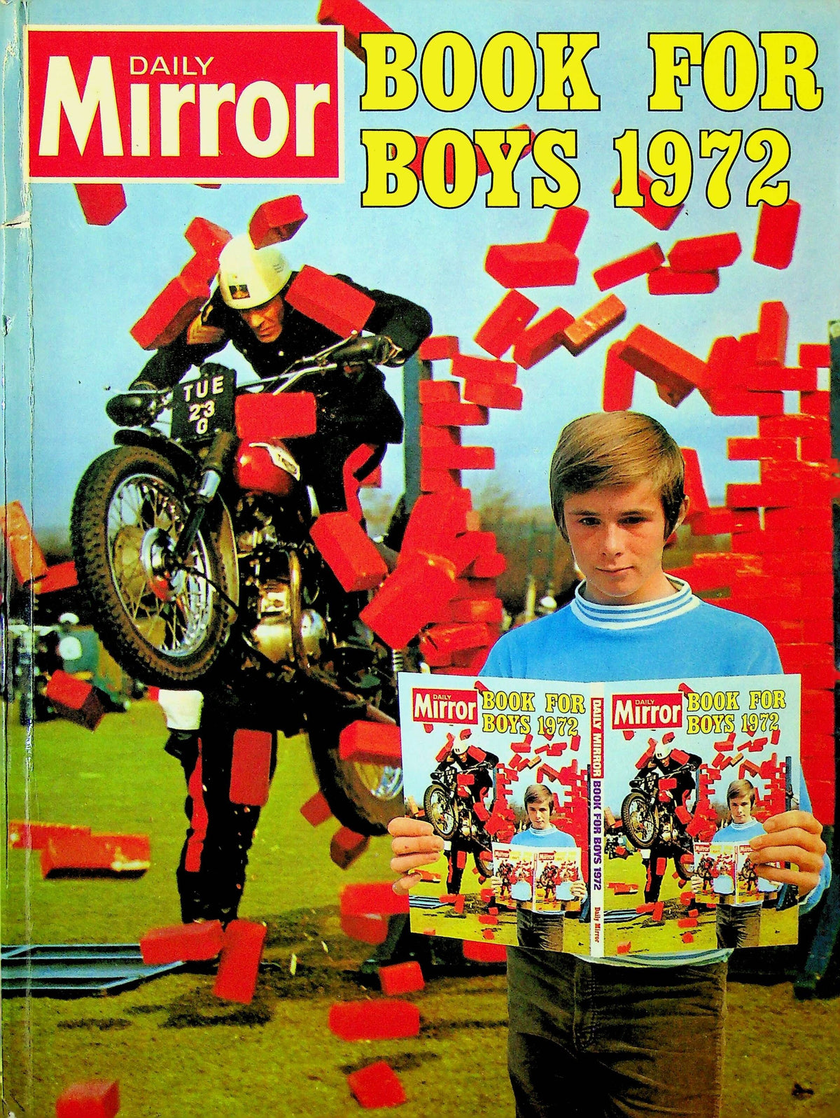 Daily Mirror Book for Boys 1972:  1971 First Edition, Near mint