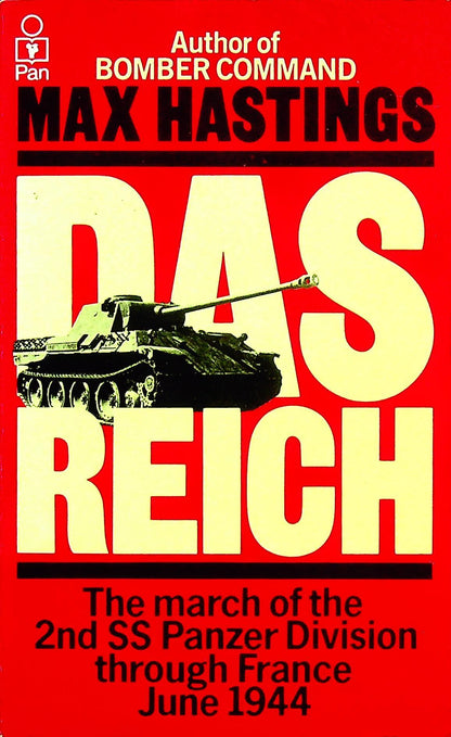 Das Reich, 22nd Panzer's March through France by Max Hastings: NEW 1983 1st Pan Paperback