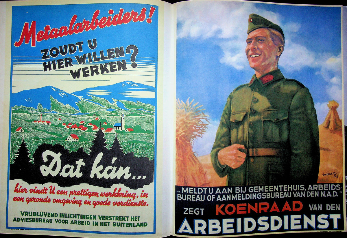 De Jaren '40-'45: 1963 Original Photo-History of the NAZI Occupation of the Netherlands