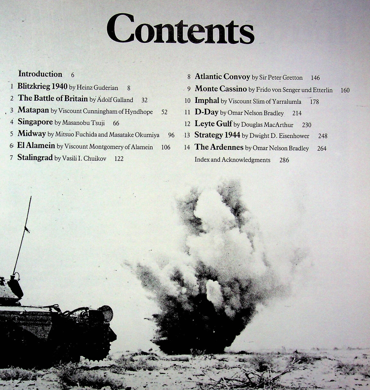 Decisive Battles of the Second World War ed.Brig.P.Young: NEW 1988 Lge Format Hardback