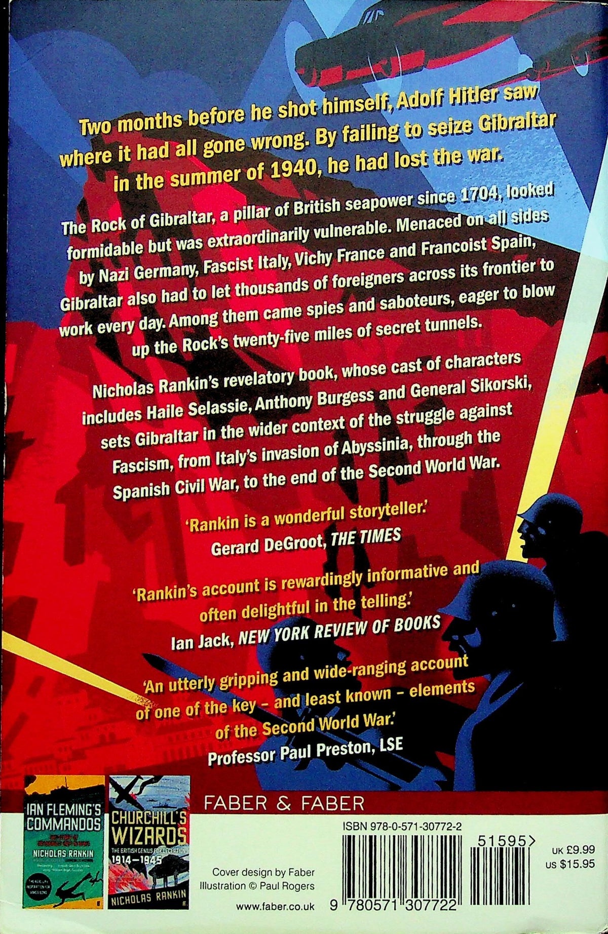 Defending The Rock: Nicholas Rankin 2017 1st edition paperback