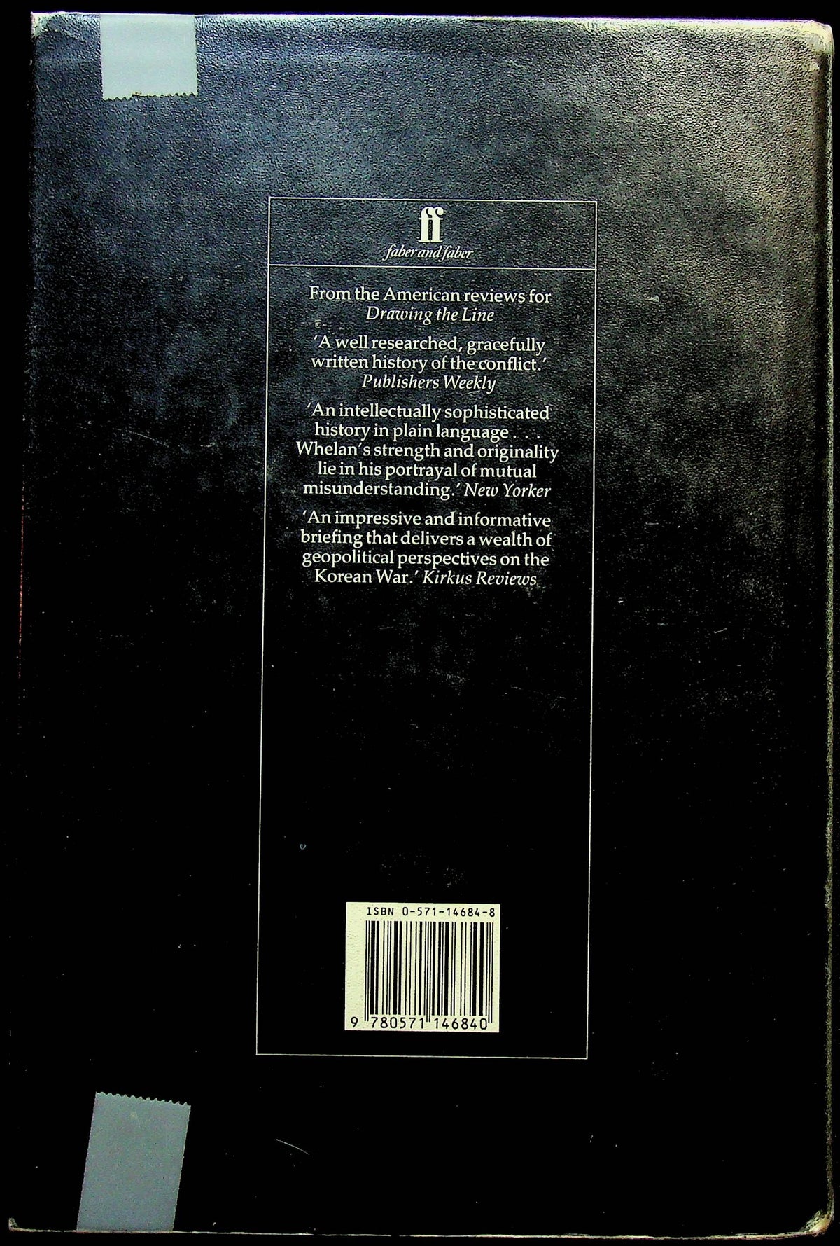 Drawing the Line, The Korean War 1950-53 by Richard Whelan: 1990 First Edition Hardback