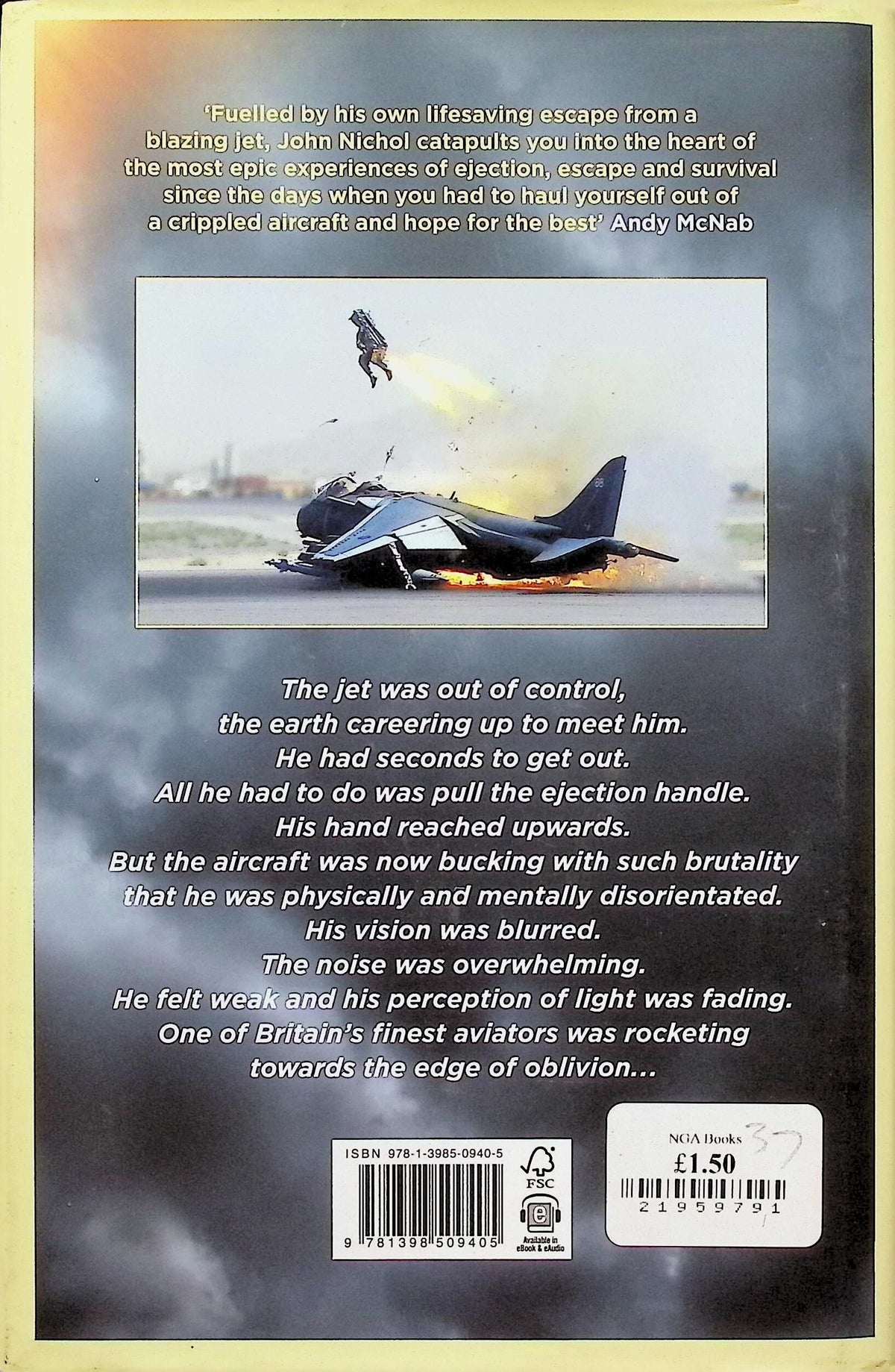 Eject! Eject!: John Nichol 2023 1st edition hardback