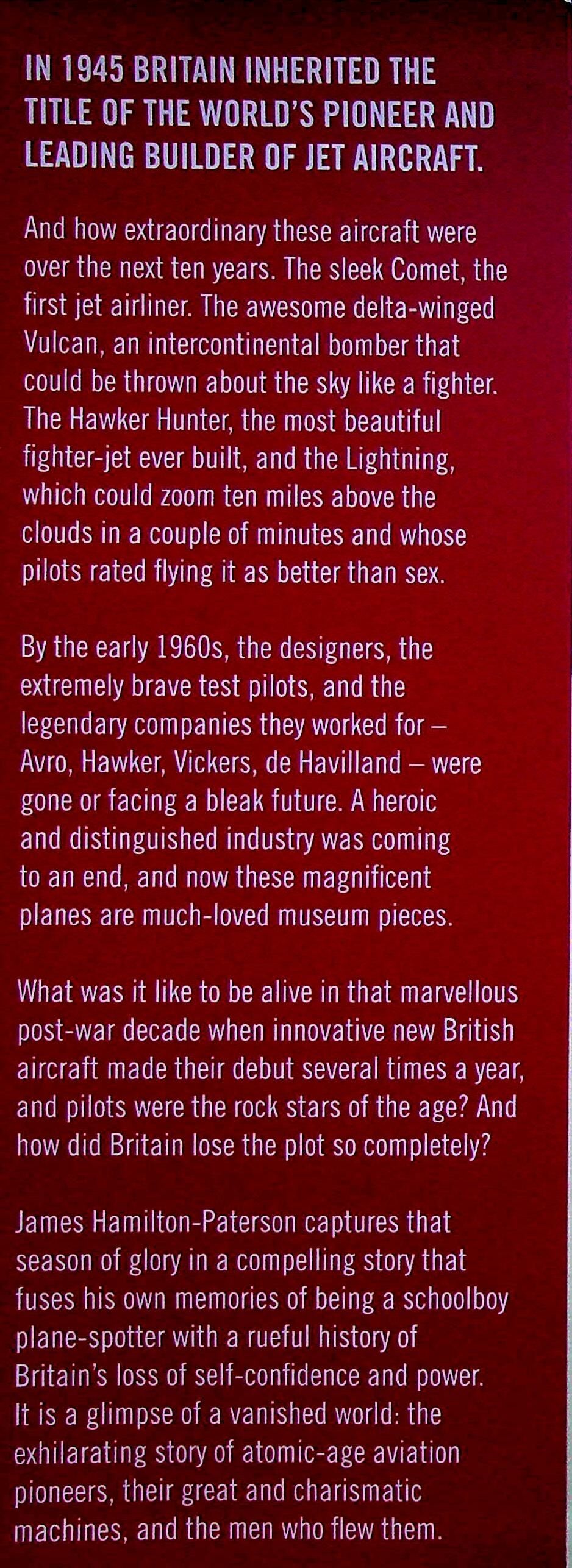 Empire of The Clouds: James Hamilton-Paterson 2010 1st edition hardback