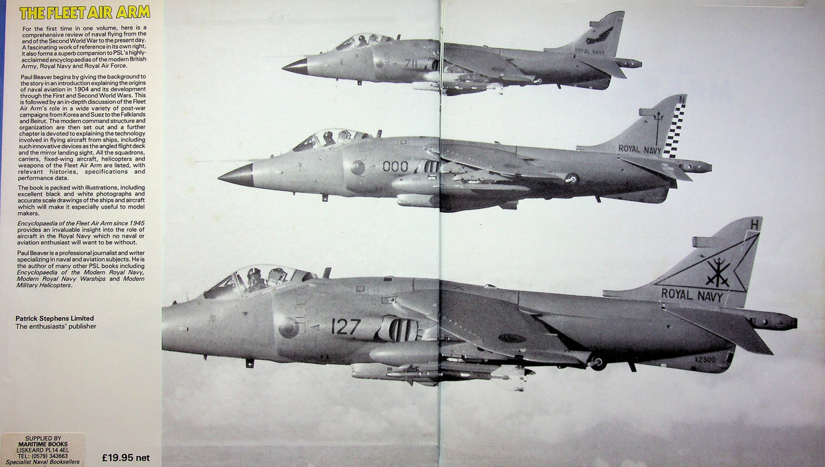 Encyclopaedia of The Fleet Air Arm Since 1945: Paul Beaver NEW 1987 1st edition hardbac