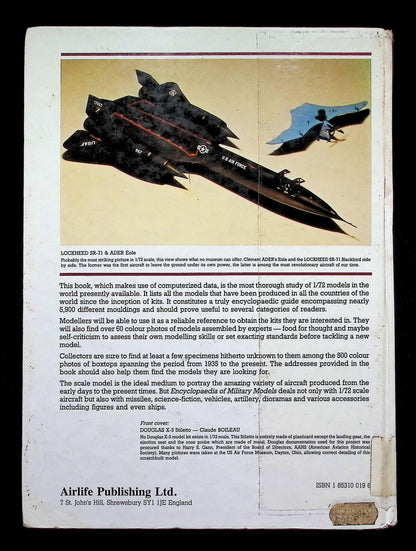 Encyclopedia of Military Models 1/72 by Boileau, Khuong & Young: 1988 UK First Ed HB