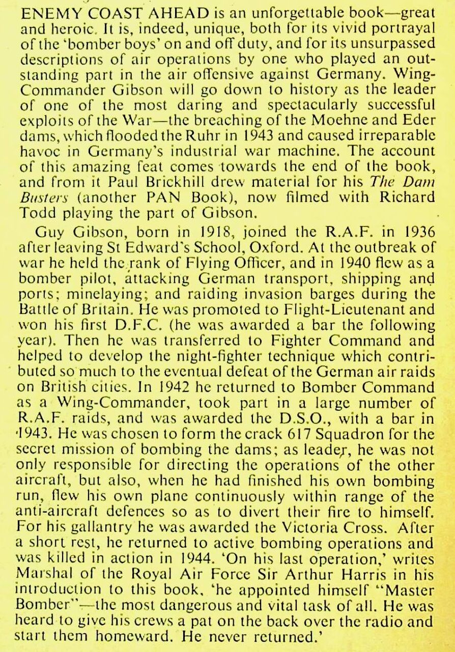 Enemy Coast Ahead, The Illustrated Memoir of WingCo Guy Gibson: NEW 2019 Greenhill PB