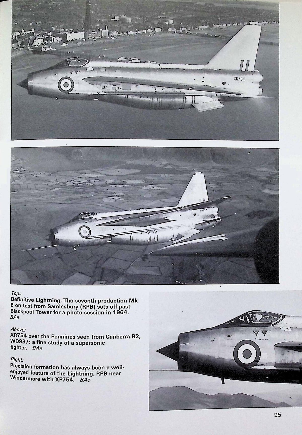 English Electric P1 Lightning by Roland Beaumont: NEW 1985 First Edition Hardback