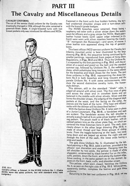 Estonian Army Uniforms and Insignia 1936-44: Fred Limberg & Ted Koppel 1983 1st edition pa