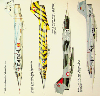 F-104 Starfighter in Action by Lou Drendel: 1976 1st Edition Softcover