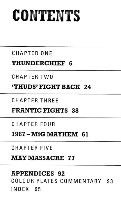 F-105 Thunderchief MiG Killers of The Vietnam War: Osprey Combat Aircraft #107 New