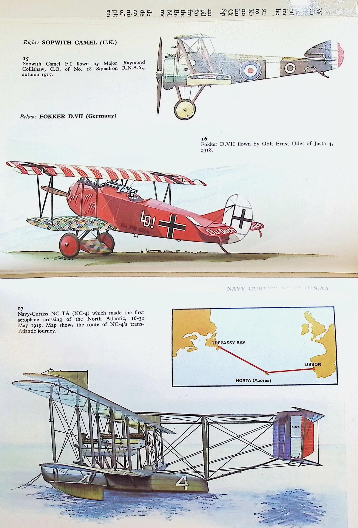Famous Aircraft of all Time by Kenneth Munson: 1976 First Edition Hardback