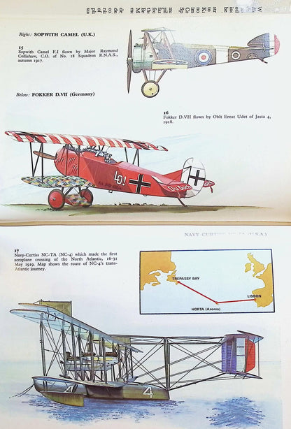 Famous Aircraft of all Time by Kenneth Munson: 1976 First Edition Hardback
