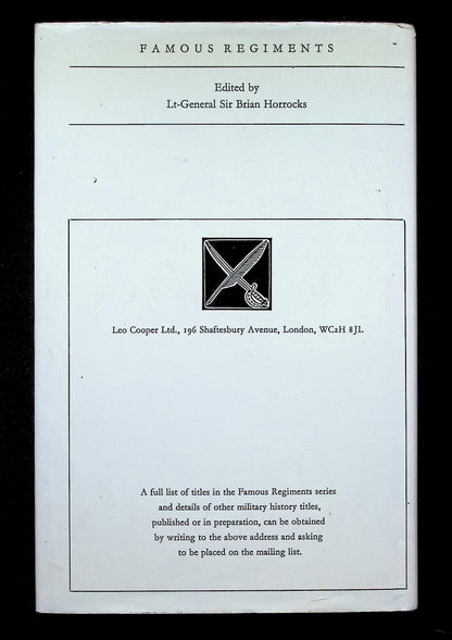 Famous Regiments; The United States Marines by EH Simmons: 1974 First Edition Hardback