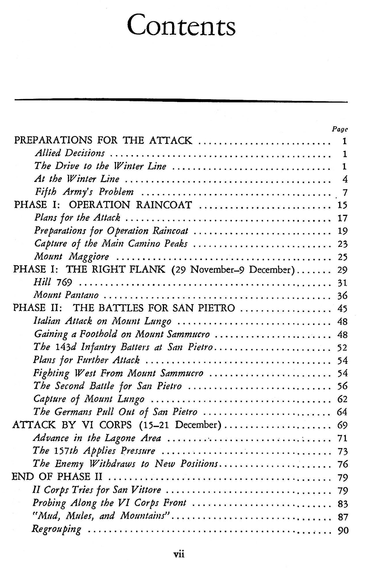Fifth Army at the Winter Line Nov 43 - Dec 44: US Army in Action, NEW 1989 Softcover