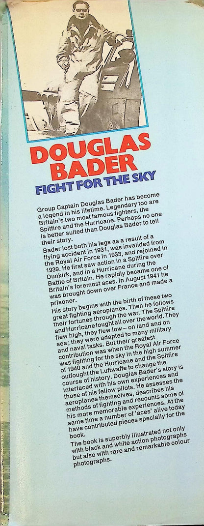 Fight For The Sky by Douglas Bader: 1973 First Edition Hardback