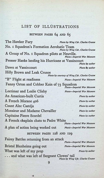 Fighter Pilot by Wing Commander Paul Richey: 1955 Paperback