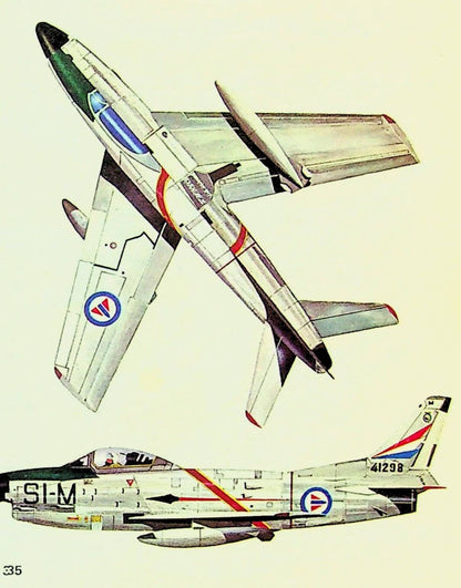Fighters in  Service; Attack and Training Aircraft since 1960: 1975 HB + DJ