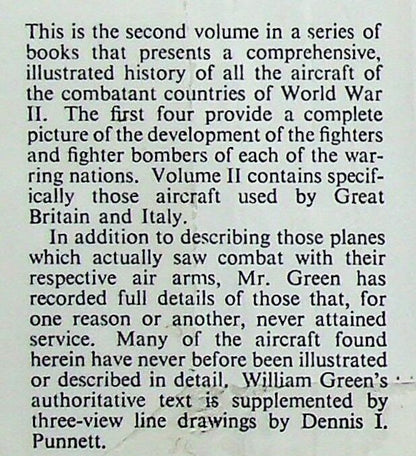 Fighters Volume 2: William Green 1961 1st edition inscription inside cover hardback