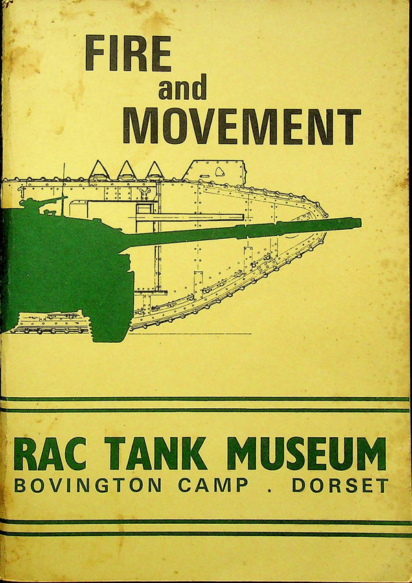 Fire and Movement: Royal Armoured Corps Pamphlet/ 1975 1st edition card cover