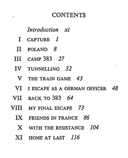 Five Roads to Freedom; The Adventures of the War's most Persistent Escaper: 1977 1st Ed HB
