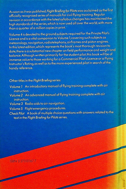 Flight Briefing for Pilots 4: Birch, Bramson 1979 Hardback Very Good
