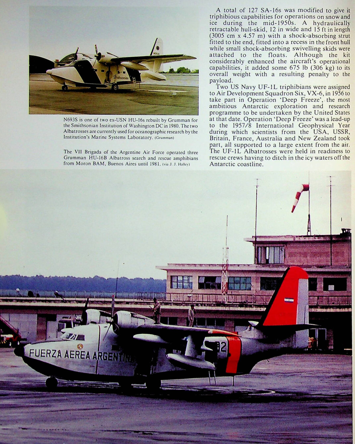 Flying Boats & Amphibians since 1945: David Oliver 1996 AirlifeA4 SoftCover