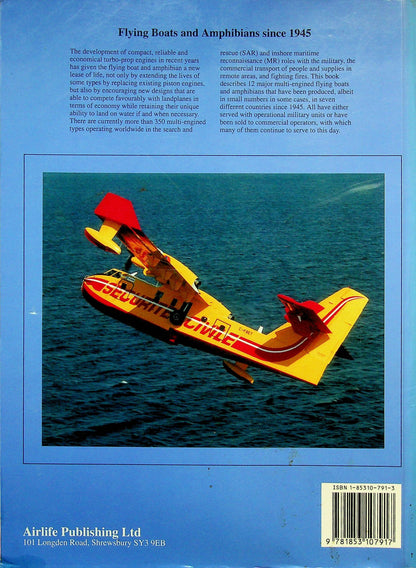 Flying Boats & Amphibians since 1945: David Oliver 1996 AirlifeA4 SoftCover