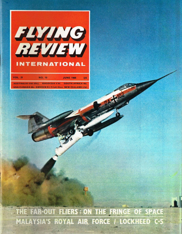 FLYING REVIEW INTERNATIONAL JUNE 1966: An-24/TWIN OTTER/ BLENHEIM Mk1/ LOCKHEED C-5 - ALL