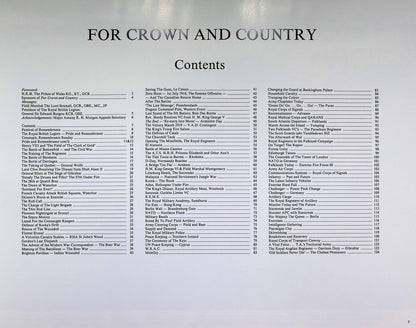 For Crown and Country by David Riddick: 1989 NEW First Edition Hardback