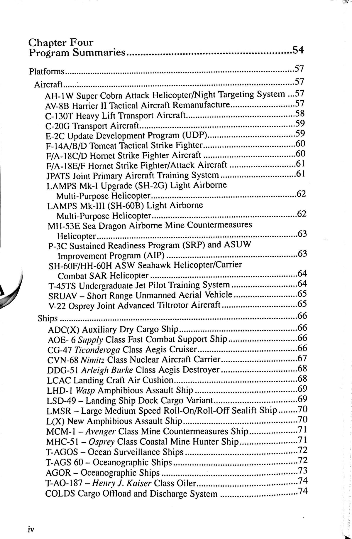 Force 2001: A Program Guide to the US Navy: 1994 Cardback/ NEW