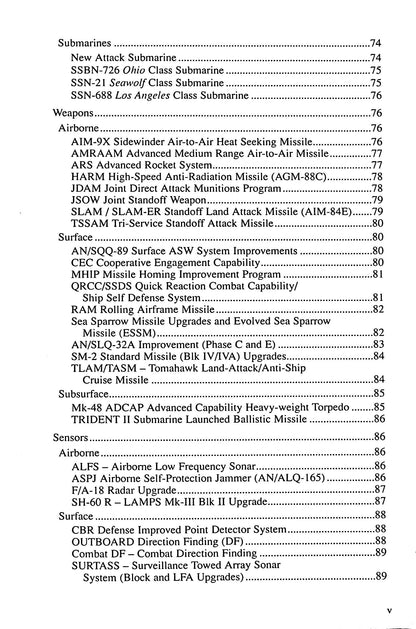 Force 2001: A Program Guide to the US Navy: 1994 Cardback/ NEW