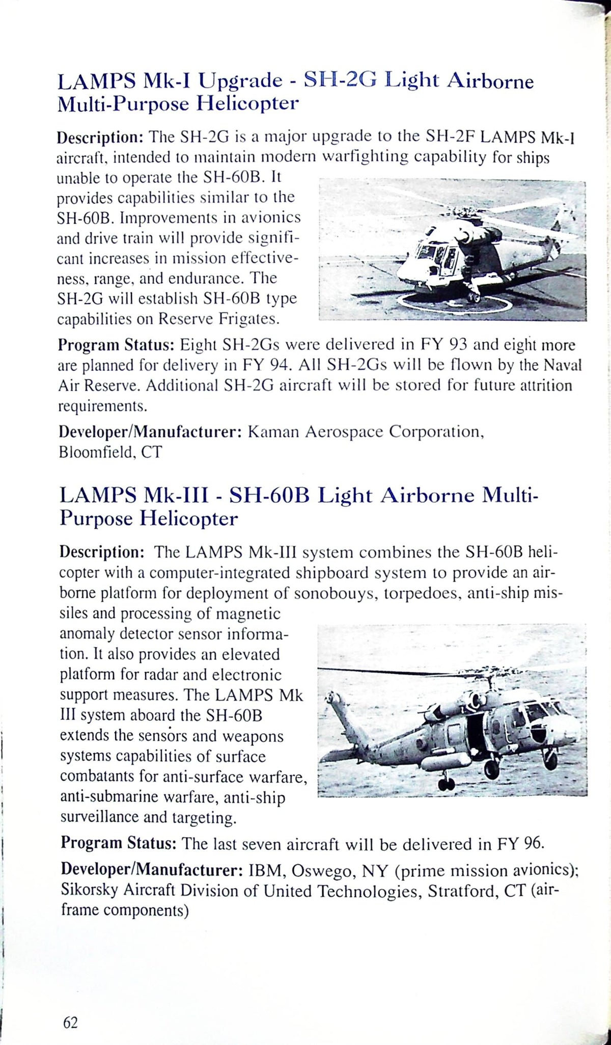 Force 2001: A Program Guide to the US Navy: 1994 Cardback/ NEW